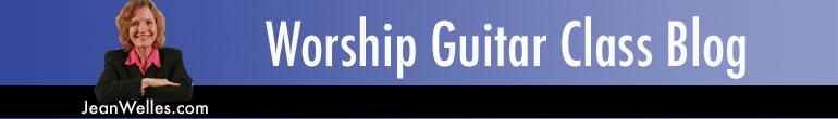 Worship Guitar Class Blog
